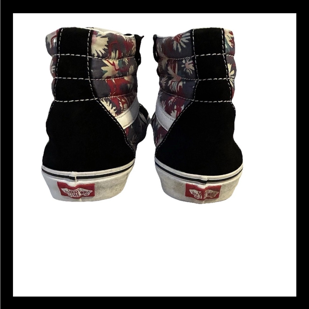 🔥 RARE Vans SK8-Hi (Paradise Floral) Floral Design Men’s Size 10 US / Like New - Picture 8 of 14